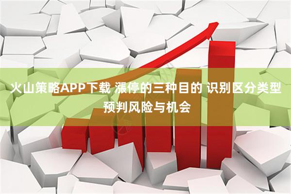 火山策略APP下载 漲停的三种目的 识别区分类型 预判风险与机会