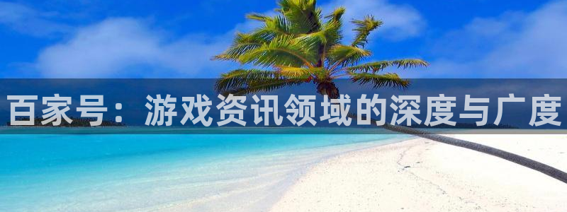 奇亿娱乐的意思：百家号：游戏资讯领域的深度与广度