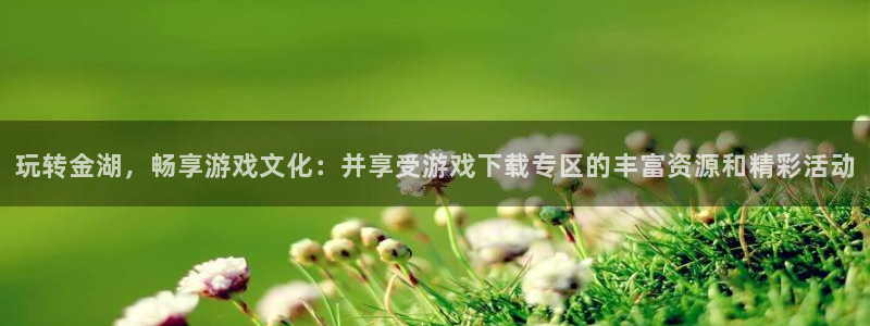 奇亿娱乐测速：玩转金湖，畅享游戏文化：并享受游戏下载专区的丰